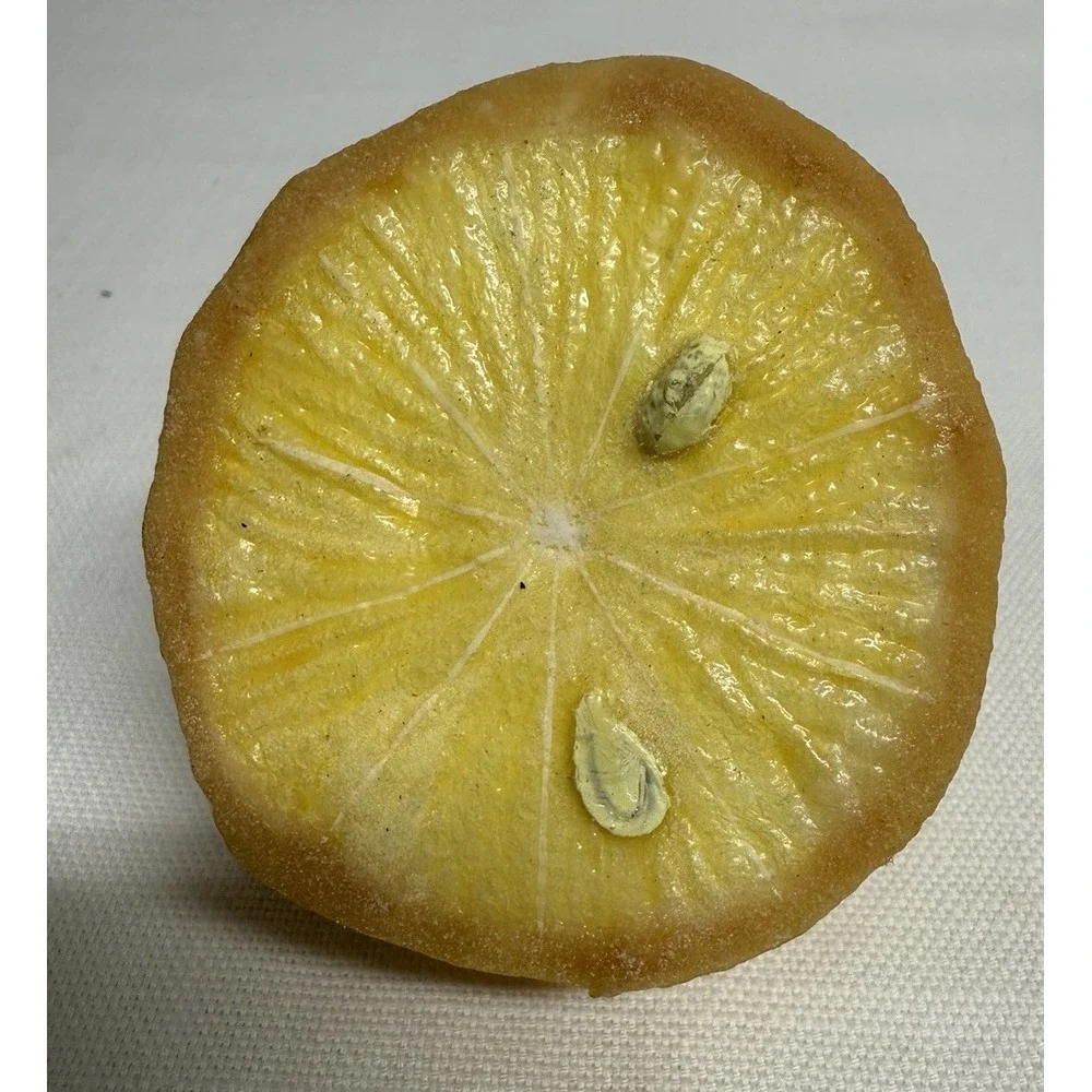 Winward Produce Lemon Faux Fruit Realistic Simulation Hand Painted Prop Decor 15